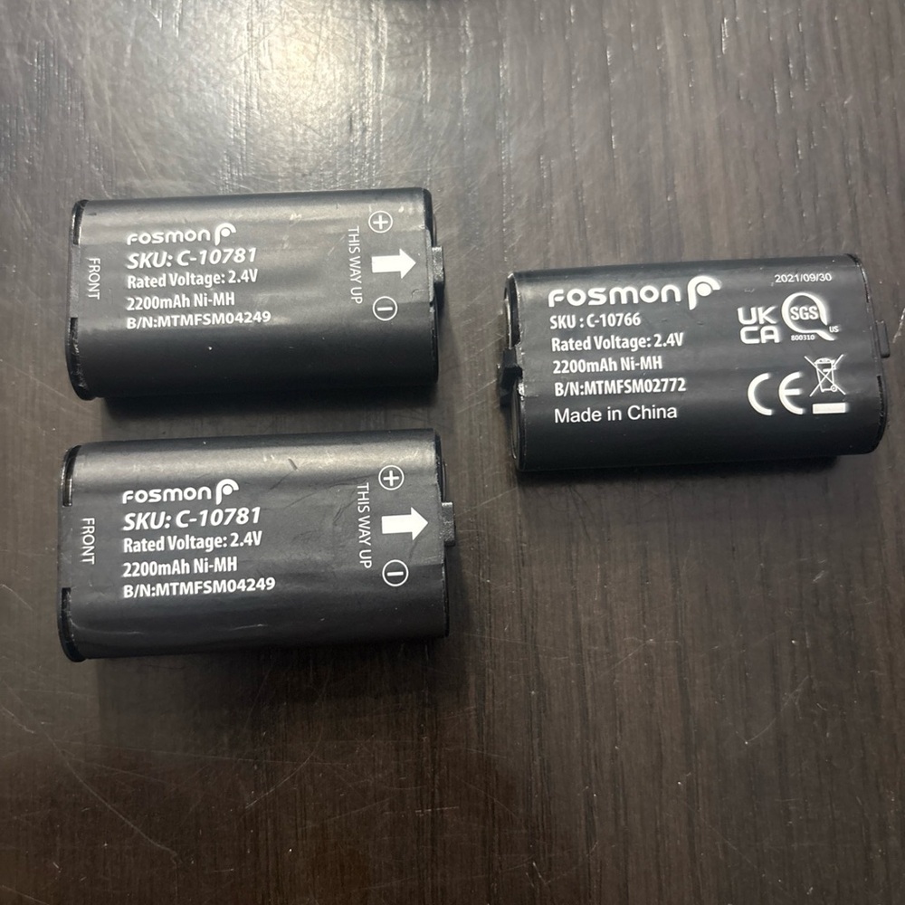 Black Rechargeable Battery Pack